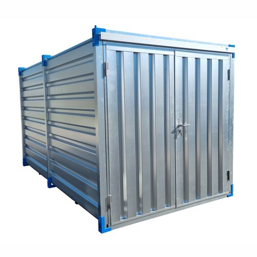Lagercontainer BLUE-LINE – 4000 x 2180 x 2190 mm