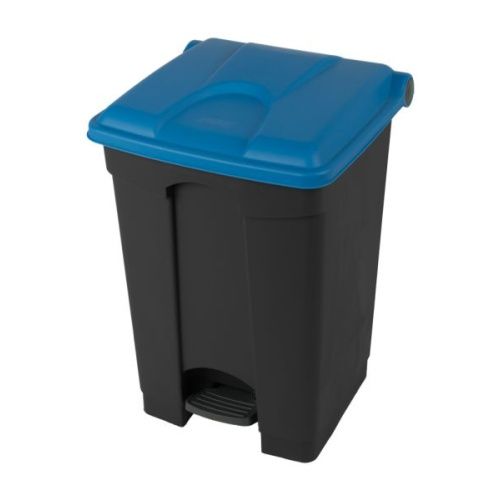 Tretabfallbehälter 45 l - blauer Deckel